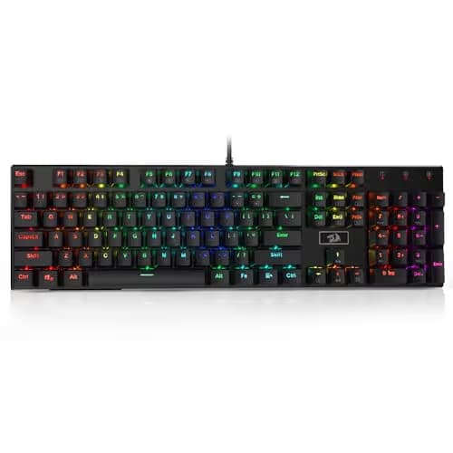 Redragon DEVARAIAS K556 RGB Wired Outemu Brown Switch Mechanical Gaming Keyboard image