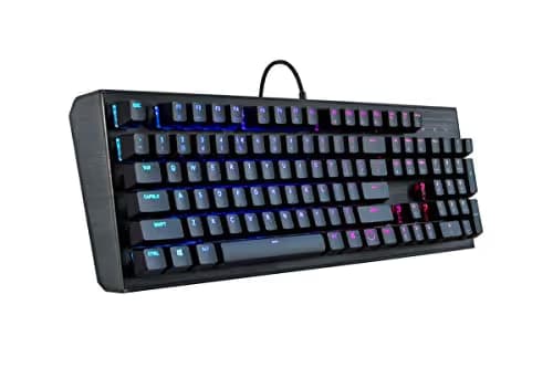 Redragon K552-N Mechanical Gaming Keyboard, 87 Keys, Tenkeyless, Compact Steel Construction with Cherry MX Blue Switches for Windows PC Gamer (No Backlight - White) image