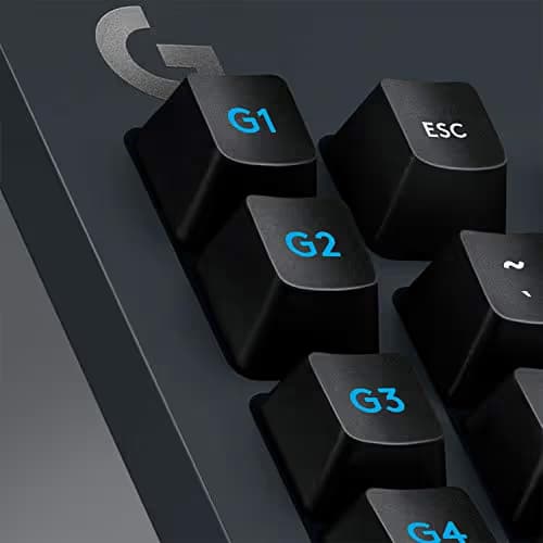 Logitech G613 Lightspeed Wireless Mechanical Gaming Keyboard, Multihost 2.4 GHz + Blutooth Connectivity image