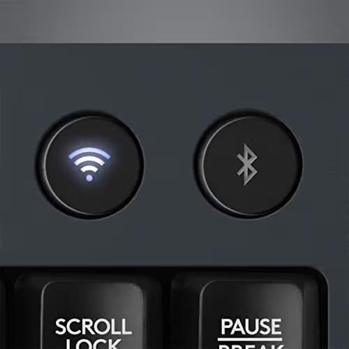 Logitech G613 Lightspeed Wireless Mechanical Gaming Keyboard, Multihost 2.4 GHz + Blutooth Connectivity image