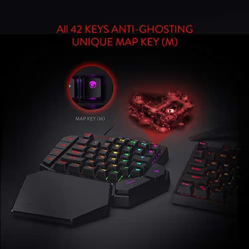 Redragon K585 DITI RGB Wired Outemu Blue Mechanical Gaming Keyboard image