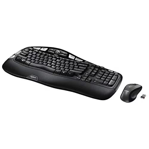 Logitech MK550 Wireless Ergonomic Keyboard With Laser Mouse main image