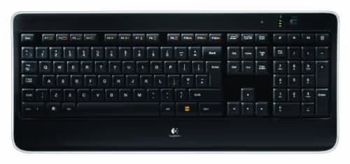 Logitech K800 Wireless Illuminated Keyboard - Backlit Keyboard, Fast-Charging, Dropout-Free 2.4GHz Connection image
