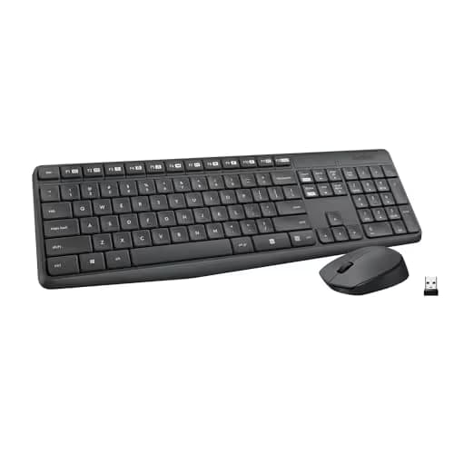 Logitech MK235 Wireless Standard Keyboard With Optical Mouse main image