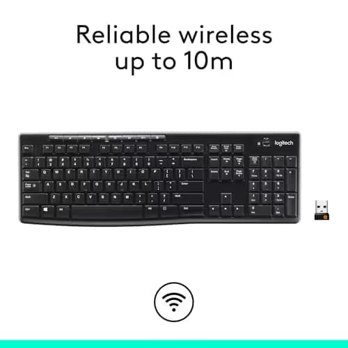 Logitech K270 Wireless Standard Keyboard image