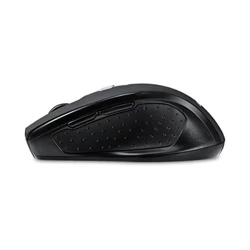 Eagletec K104 Wireless Keyboard and Mouse Combo Slim, Flat & Quiet, Ergonomic Full Size 104 Keys Keyboard & Portable Wireless Mouse for Windows PC (Black Wireless Keyboard & Mouse Set) image