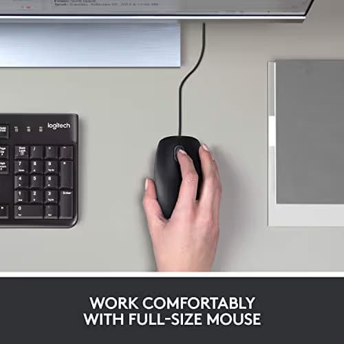 Logitech B100 Wired Optical Mouse image