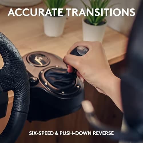 Logitech G Gaming Driving Force Shifter - Compatible with G29 and G920 Driving Force Racing Wheels for Playstation 4, Xbox One, and PC image