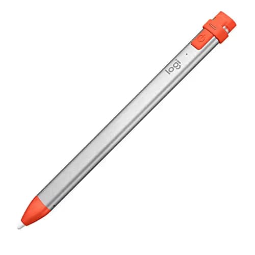 Logitech Crayon Digital Pencil for iPad Pro 12.9-Inch (3rd Gen), iPad Pro 11-Inch, iPad (7th Gen), iPad (6th (Gen), iPad Air (3rd Gen), iPad Mini 5, iOS 12.2 and Above - (Orange) image