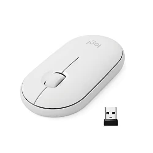Logitech Pebble M350 Bluetooth Wireless Wired Optical Mouse image