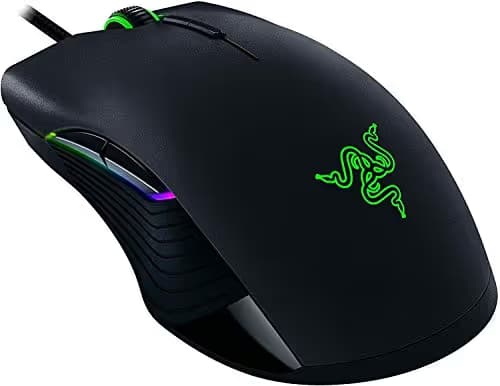 Razer Lancehead Tournament Edition Ambidextrous Gaming Mouse: 16K DPI Optical Sensor - Chroma RGB Lighting - 8 Programmable Buttons - Mechanical Switches - Classic Black image