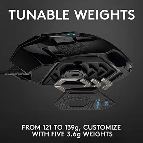Logitech G502 HERO High Performance Gaming Mouse image