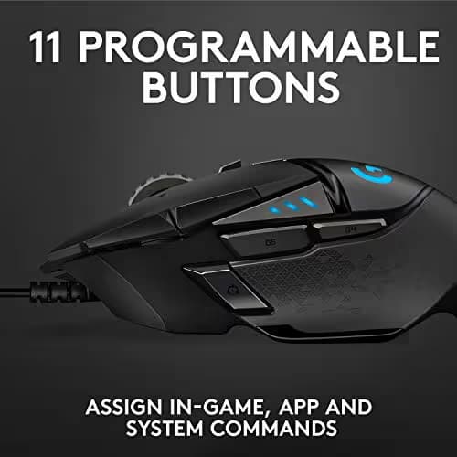 Logitech G502 HERO High Performance Gaming Mouse image