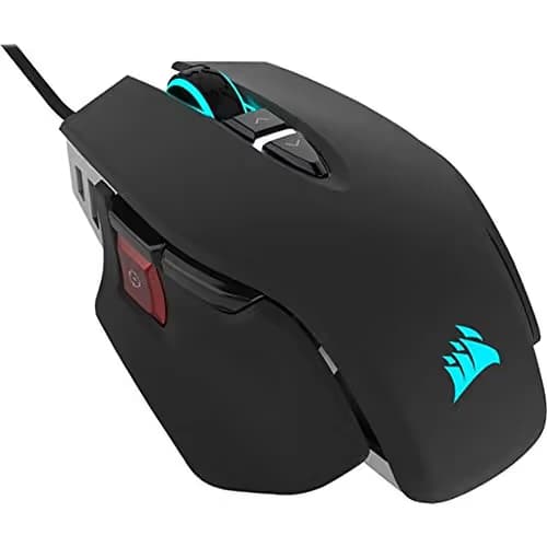 CORSAIR M65 ELITE RGB - FPS Gaming Mouse - 18,000 DPI Optical Sensor - Adjustable DPI Sniper Button - Tunable Weights -  Black main image