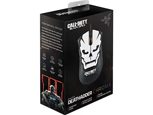 Razer DeathAdder Chroma - Multi-Color Ergonomic Gaming Mouse - 10,000 DPI Sensor - Comfortable Grip - World's Most Popular Gaming Mouse - Call of Duty Black Ops 3 image