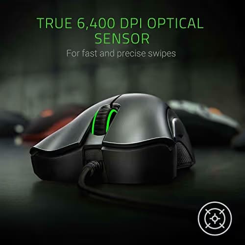 Razer DeathAdder Essential Wired Gaming Mouse - Black image