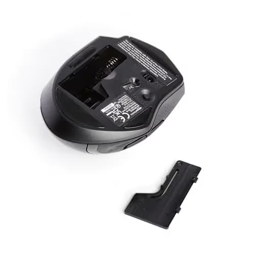 AmazonBasics Ergonomic Wireless PC Mouse - DPI adjustable - Black image