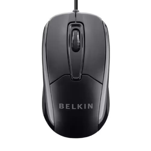 Belkin F5M010QBLK Wired Optical Mouse image