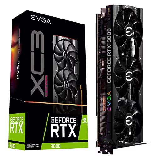 EVGA GeForce RTX 3080 XC3 ULTRA GAMING 10GB GDDR6X image
