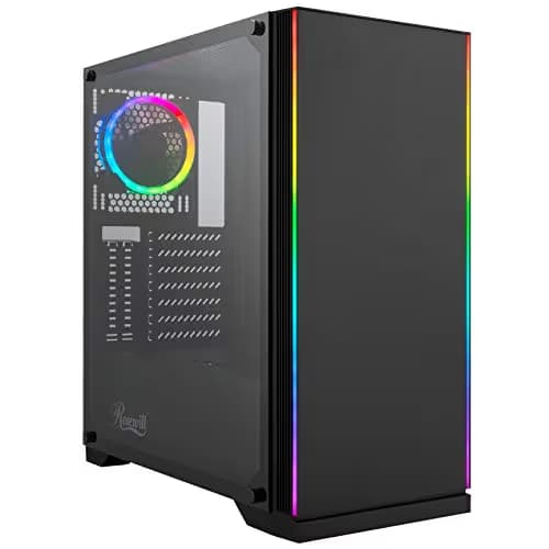 Rosewill ZIRCON I ATX Mid Tower Gaming PC Computer Case image