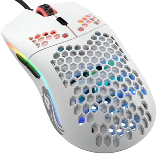 Glorious Model O- White Wired Optical Gaming Mouse main image