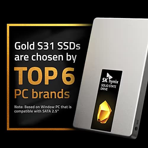 SK hynix Gold S31 500GB,Internal,2.5 inch (SHGS31500GS) Solid State Drive image