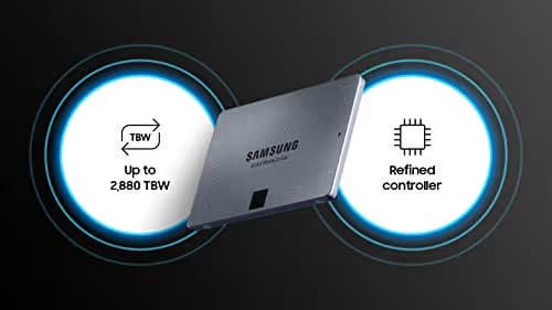Samsung 870 QVO 2TB 2.5" SSD SATA 6.0 Gb/s image