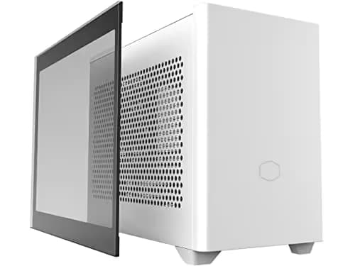 Cooler Master MasterBox NR200P Mini-ITX Desktop White / Black Tempered Glass Side Panel main image