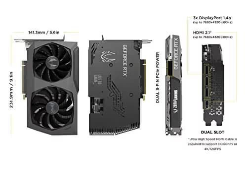 ZOTAC GAMING GeForce RTX 3070 Twin Edge OC 8GB GDDR6 image