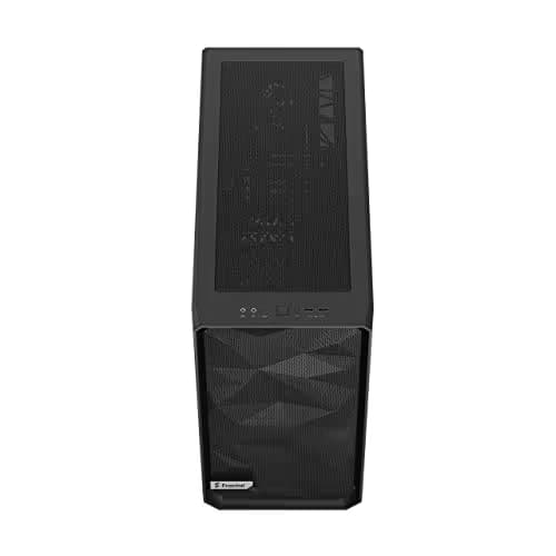 Fractal Design Meshify 2 Black ATX Flexible Dark Tinted Tempered Glass Window Mid Tower Computer Case image