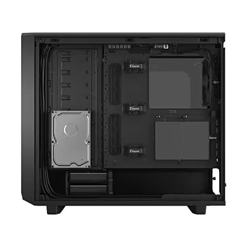Fractal Design Meshify 2 Black ATX Flexible Light Tinted Tempered Glass Window Mid Tower Computer Case image