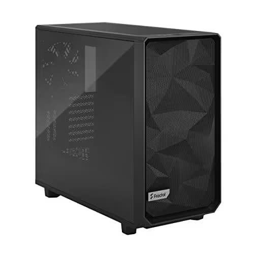 Fractal Design Meshify 2 Black ATX Flexible Light Tinted Tempered Glass Window Mid Tower Computer Case image