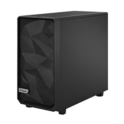 Fractal Design Meshify 2 Black ATX Flexible Light Tinted Tempered Glass Window Mid Tower Computer Case image