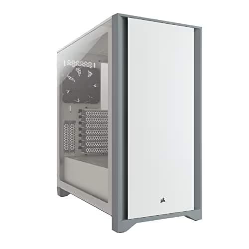 Corsair 4000D Tempered Glass Mid-Tower ATX Case - White main image
