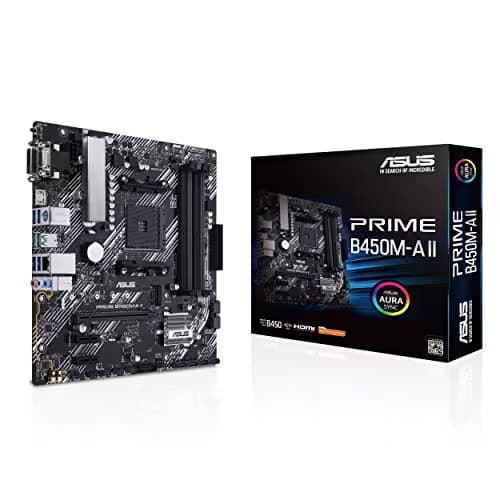 Asus B450 Prime B450M-A II AM4 DDR4 Micro ATX main image