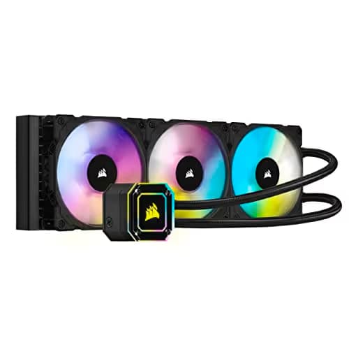 Corsair iCUE H150i ELITE CAPELLIX Water 360mm Black image