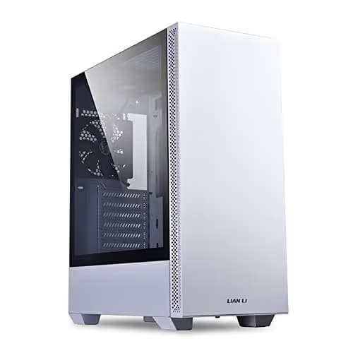LIAN LI Mesh Airflow ATX PC Case Gaming Computer Case Mid-Tower Chassis with 3 ARGB PWM Fans Pre-Installed, Mesh Front Panel, Tempered Glass Side Panel, Water-Cooling Ready(LANCOOL 205 MESH, Black) main image