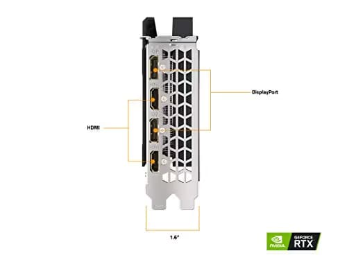 GIGABYTE Eagle OC GeForce RTX 3060 Ti 8GB GDDR6 PCI Express 4.0 ATX Video Card GV-N306TEAGLE OC-8GD (rev. 2.0) (LHR) image