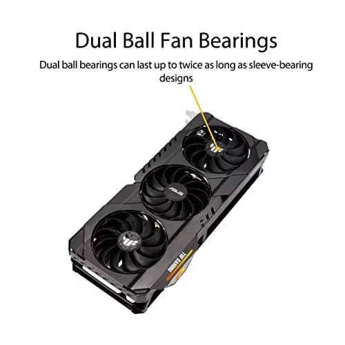 Asus TUF Gaming Radeon RX 6800 XT 16GB GDDR6 Black image