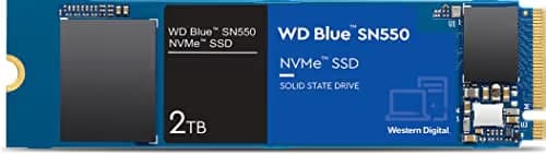 Western Digital Blue SN550 2TB M.2-2280 SSD PCIe 3.0 NVMe main image