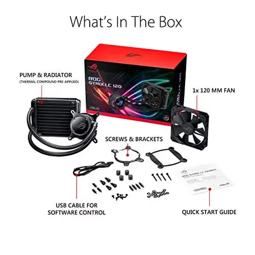 ASUS ROG Strix LC 120 RGB Black image