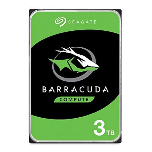 Seagate Barracuda Compute 3 TB 3.5" 5400 RPM Internal Hard Drive image