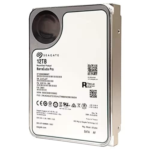 Seagate BarraCuda Pro 12TB 256MB Cache main image