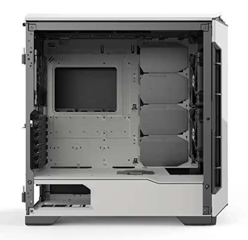 Phanteks Eclipse P600S DRGB Silent, E-ATX/ATX,Hibrida,Silenciosa, Cristal templado,DRGB 140mm x3,USB 3.0 Y Tipo C, Blanca image