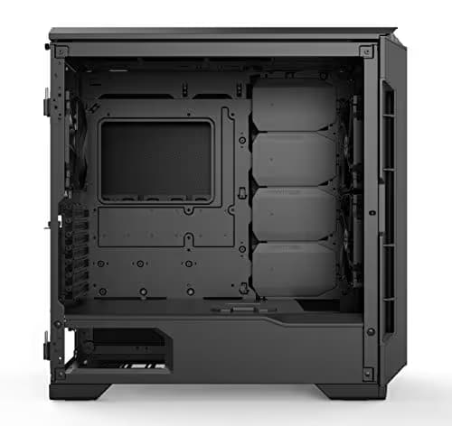 Phanteks (PH-EC600PSC_BK01) Eclipse P600S Hybrid Silent and Performance ATX Chassis - Fabric Filter, Dual System Support, PWM hub, Sound dampening Panels Closed Panels, Black image