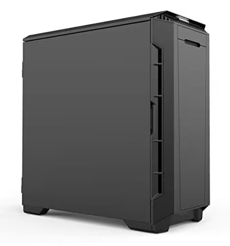 Phanteks (PH-EC600PSC_BK01) Eclipse P600S Hybrid Silent and Performance ATX Chassis - Fabric Filter, Dual System Support, PWM hub, Sound dampening Panels Closed Panels, Black image