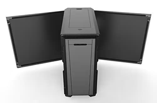Phanteks (PH-EC600PSC_BK01) Eclipse P600S Hybrid Silent and Performance ATX Chassis - Fabric Filter, Dual System Support, PWM hub, Sound dampening Panels Closed Panels, Black image