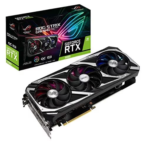 ASUS ROG Strix GeForce RTX 3060 OC Edition Gaming Graphics Card image