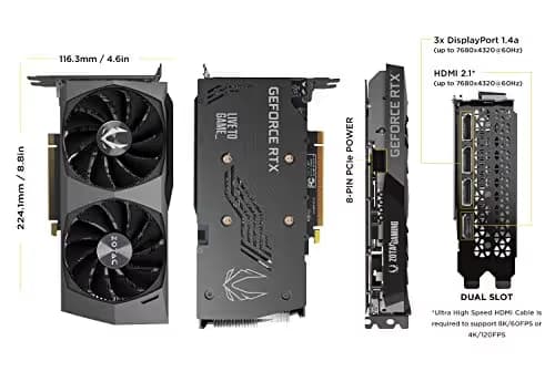ZOTAC GAMING GeForce RTX 3060 Twin Edge OC 12GB GDDR6 image