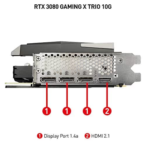 MSI GeForce RTX 3080 GAMING X TRIO 10G GDDR6X image